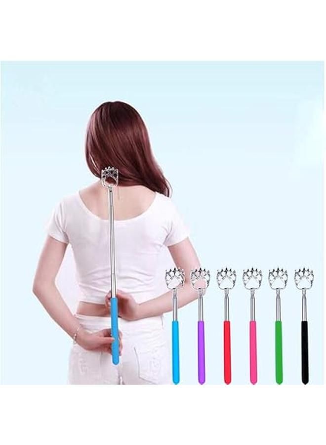 Telescopic Back Scratcher, Metal Claw Head with Comfort Grip Handle, Extendable, Assorted Color, Color May Vary - Image 4